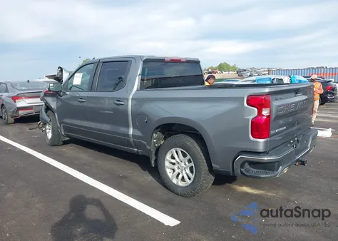 2022 Chevrolet Silverado 1500 Ltd 4Wd Short Bed Lt из США, поврежденный, VIN 3GCUYDED2NG129356